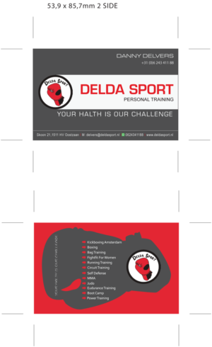 Visitenkarten-Design von AMALSOM für Personal-trainer.nl | Design #13943258