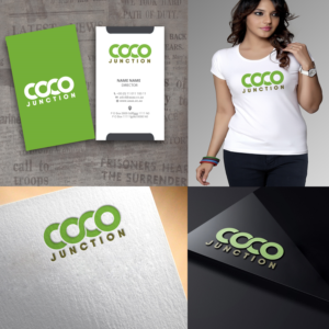 Coco Junction | Logo Design by zebronicgraphic