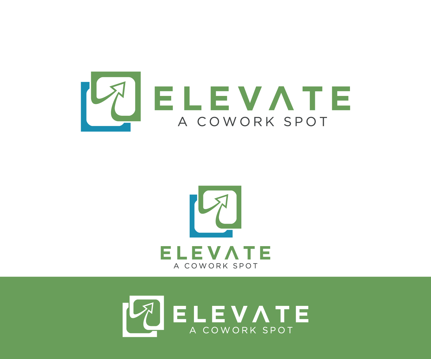 Diseño de Logo por Mario para Elevate - a cowork spot | Diseño #13932925