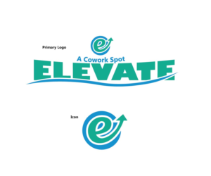 Logo Design by Matthew Fawcett for Elevate - a cowork spot | Design #13976148