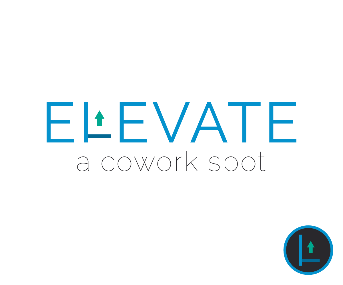 Logo Design by HR Design for Elevate - a cowork spot | Design #13932393