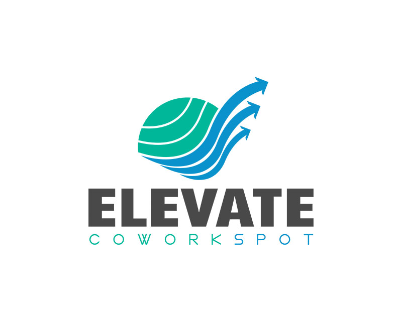 Logo Design by eldweeny for Elevate - a cowork spot | Design #13930748
