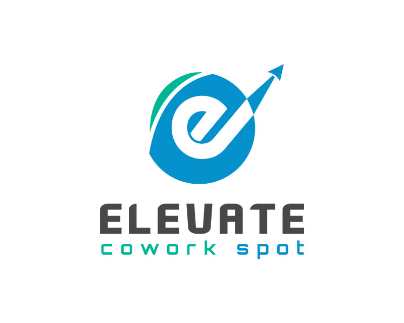 Logo Design by eldweeny for Elevate - a cowork spot | Design #13932702