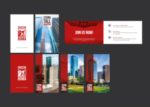 Card Design by Kolor for Houston BOMA | Design #14067685
