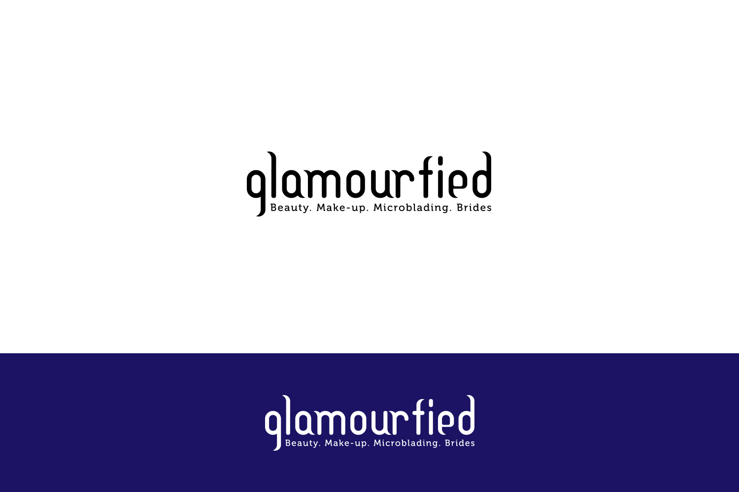 Logo Design by IMD-HUB for Glamourfied | Design #13948511