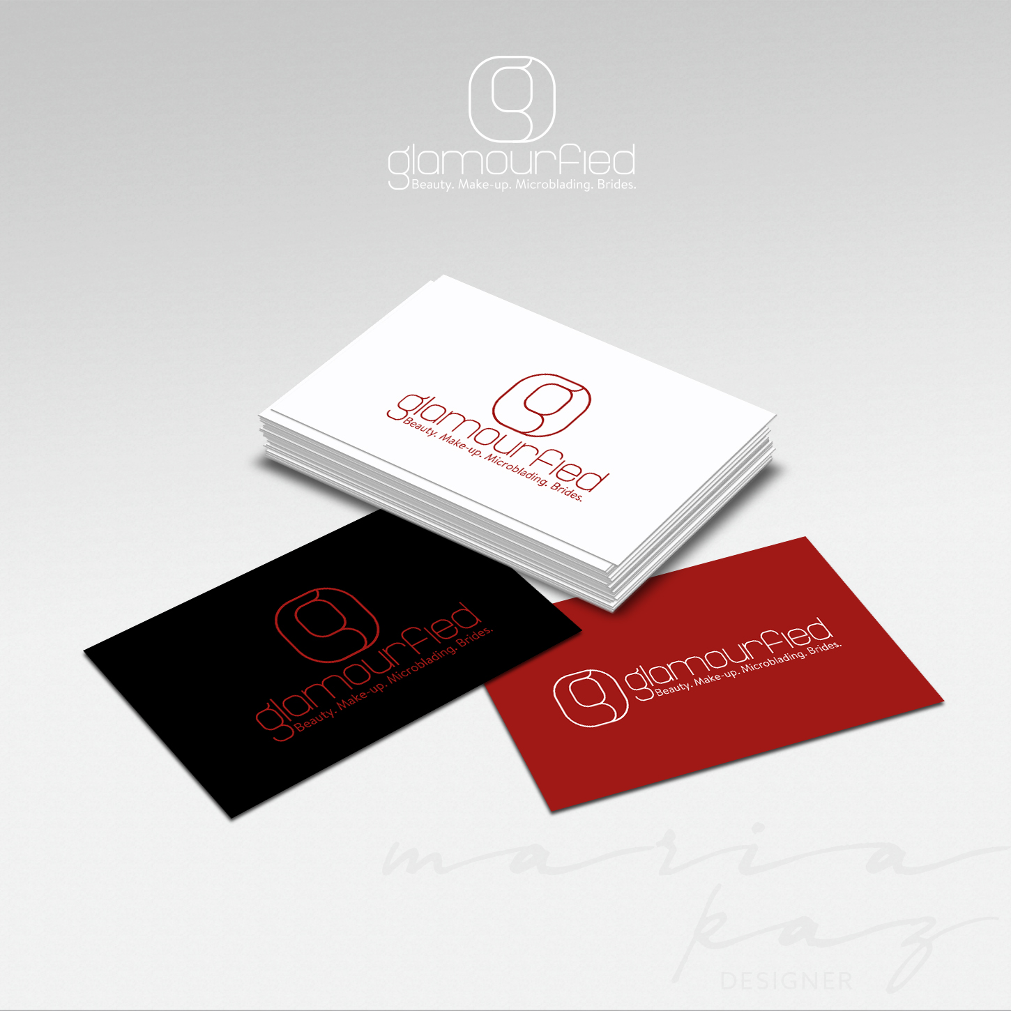 Logo Design by maria-kaz for Glamourfied | Design #13956171