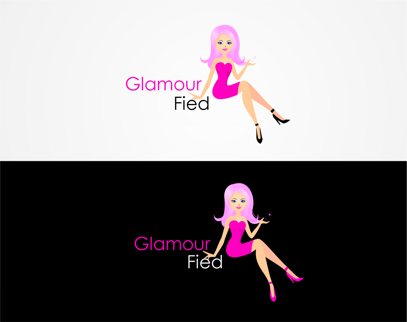 Logo Design by Artistique for Glamourfied | Design #13951506