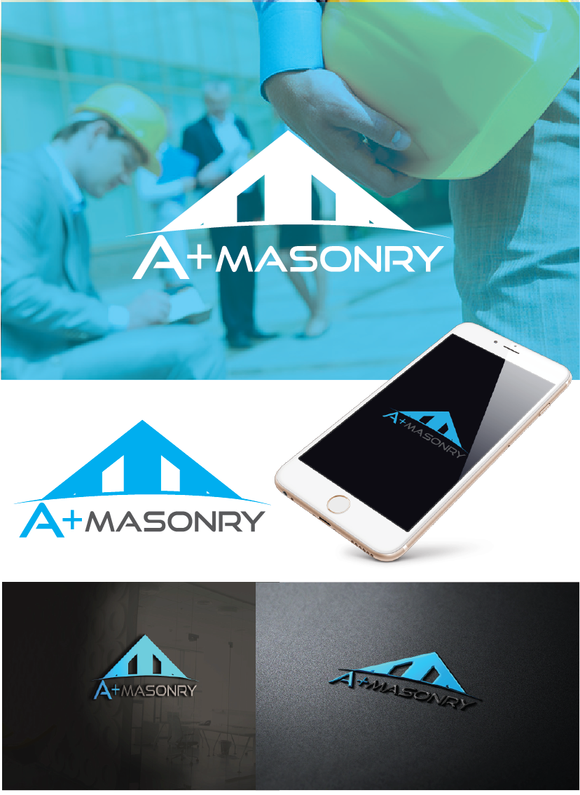 Logo-Design von gleace design 2022 für A Plus Masonry | Design #14022684