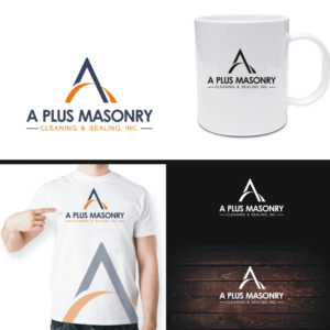 Logo-Design von webeezine für A Plus Masonry | Design: #13995007