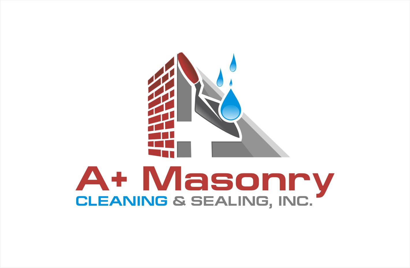 Logo Design by Soul Light for A Plus Masonry | Design #13993908