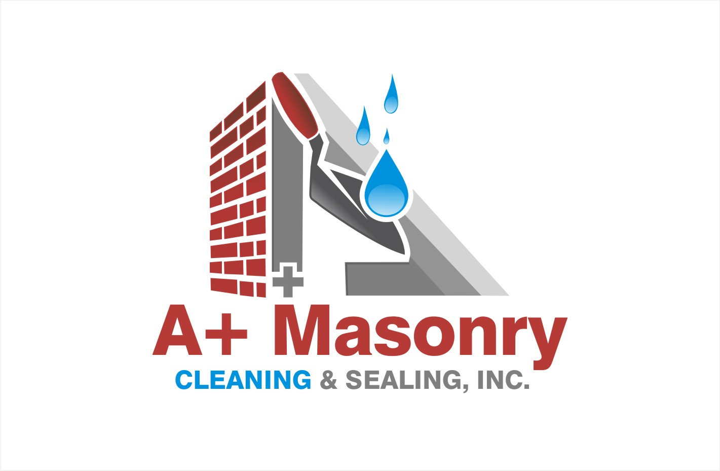 Logo Design by Soul Light for A Plus Masonry | Design #13995745