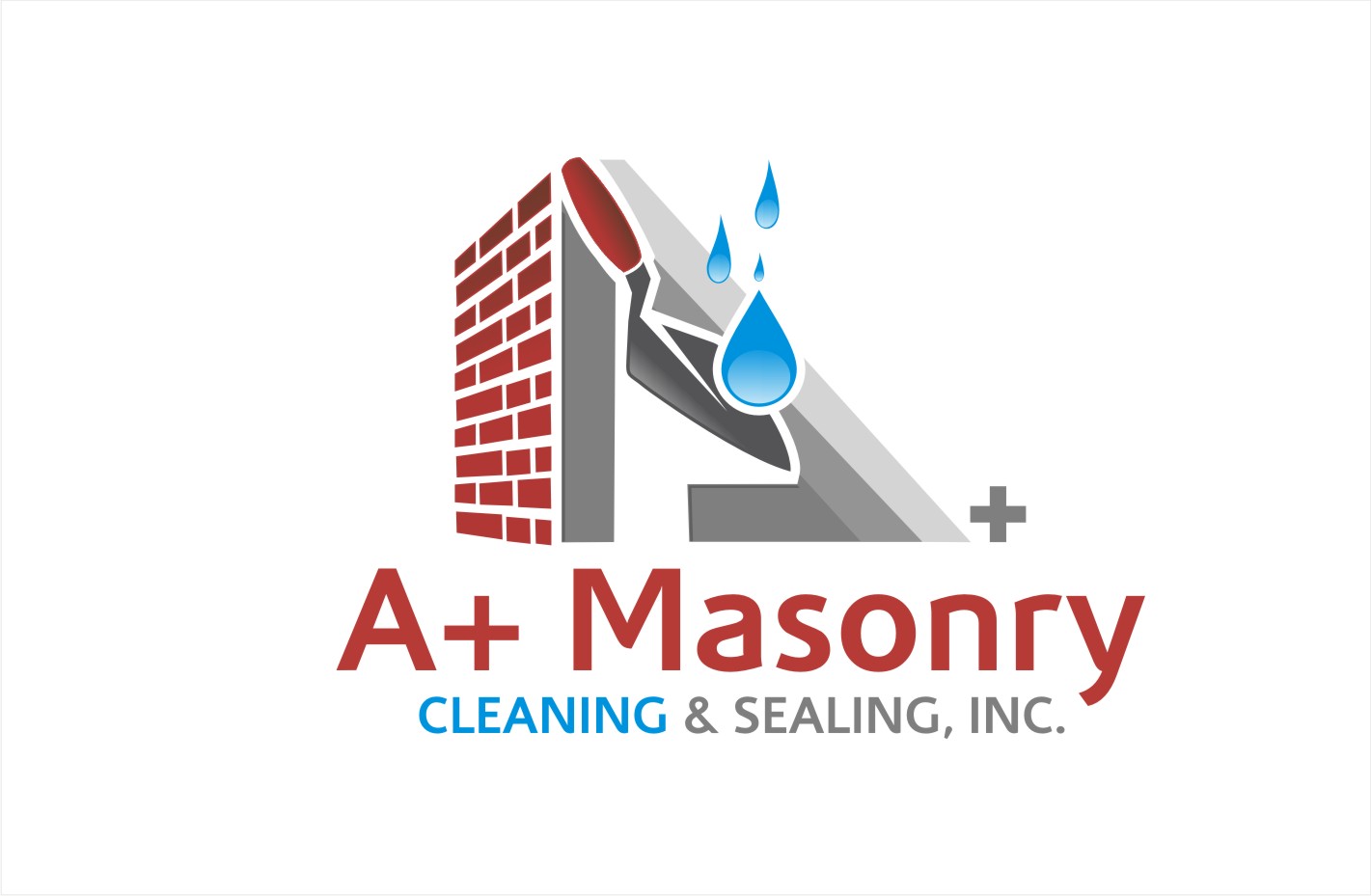 Logo Design by Soul Light for A Plus Masonry | Design #14009562