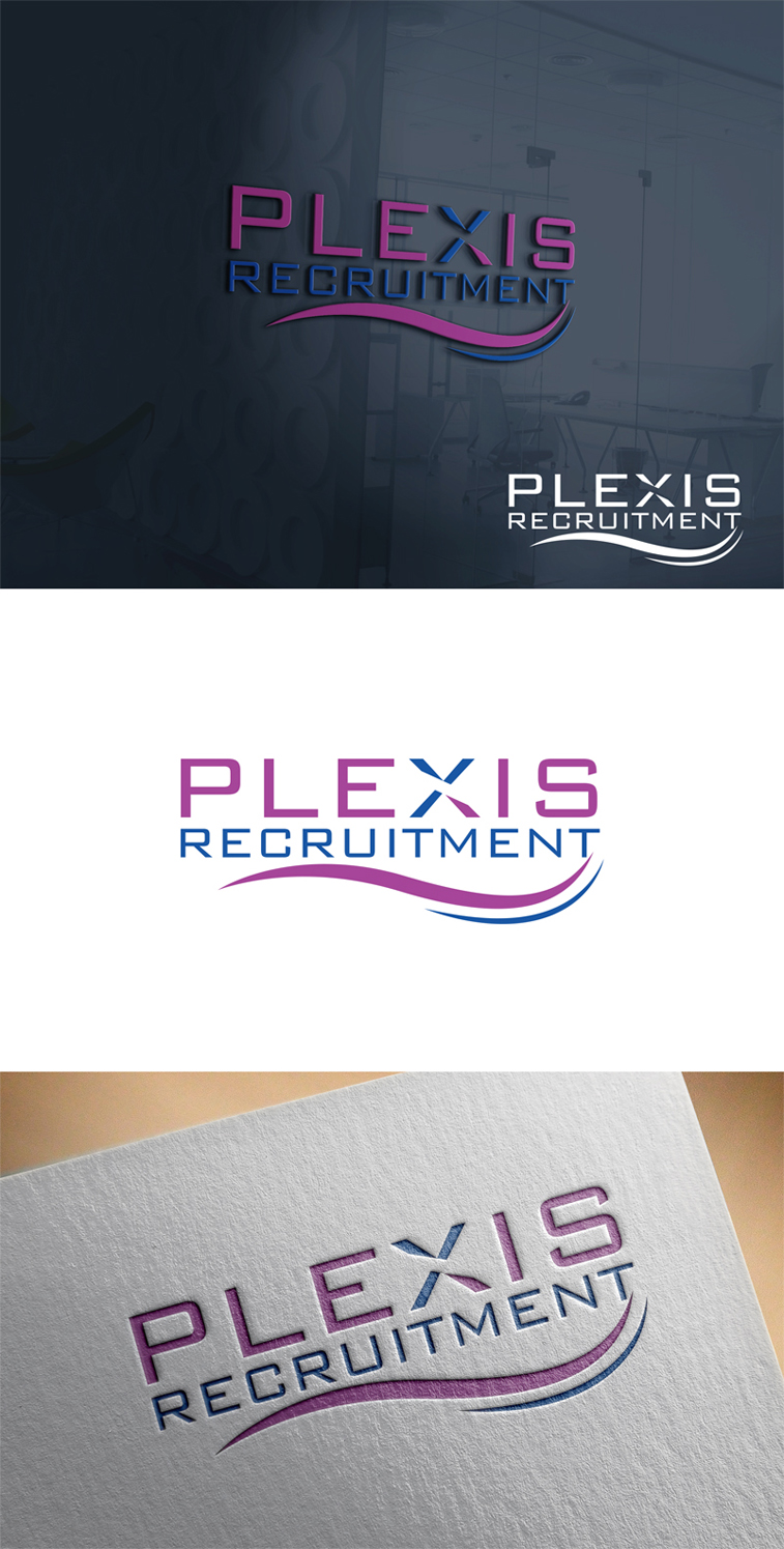 Logo Design by al-studio for Plexis Recruitment Ltd | Design #13951126
