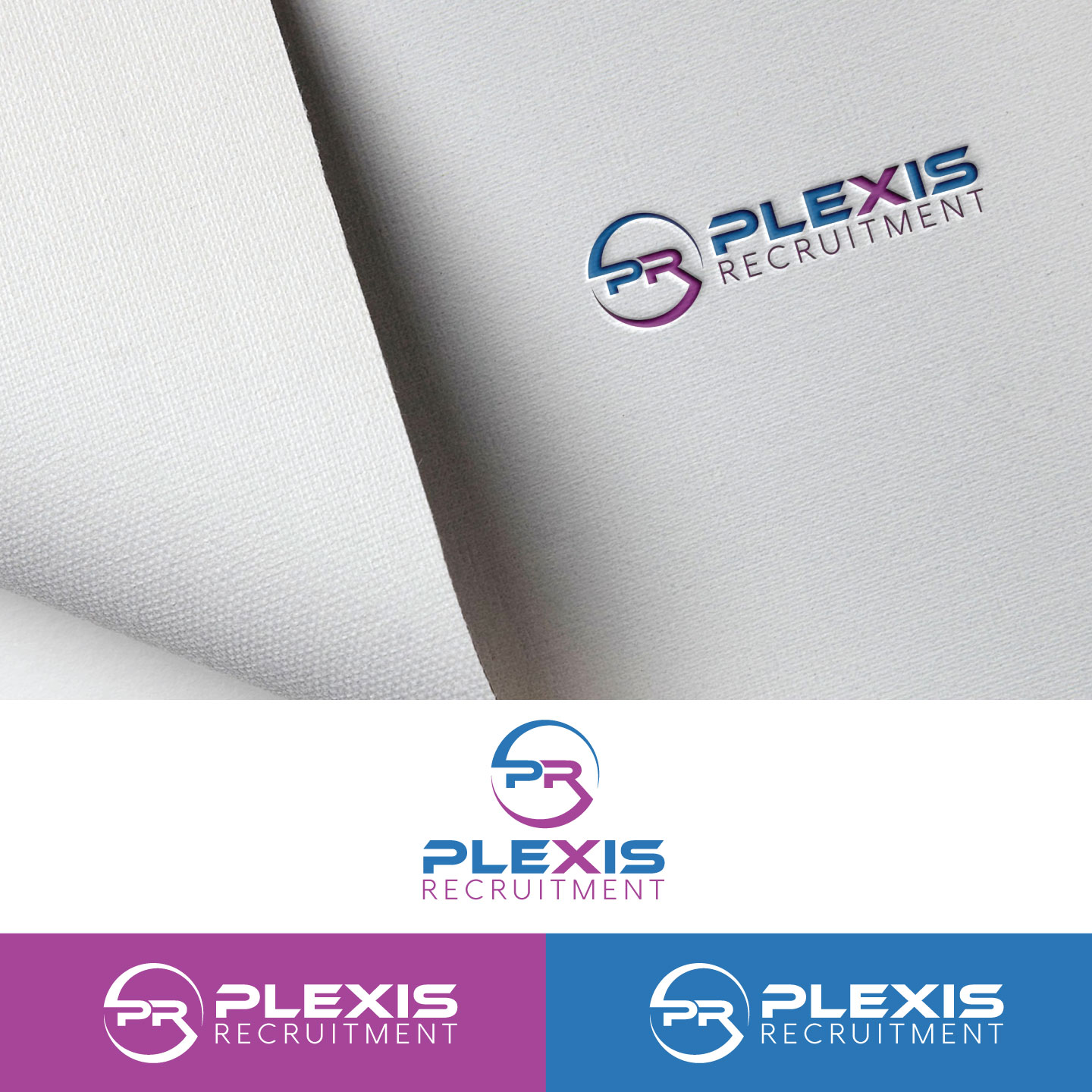 Logo Design by HootArtStudio for Plexis Recruitment Ltd | Design #13944270
