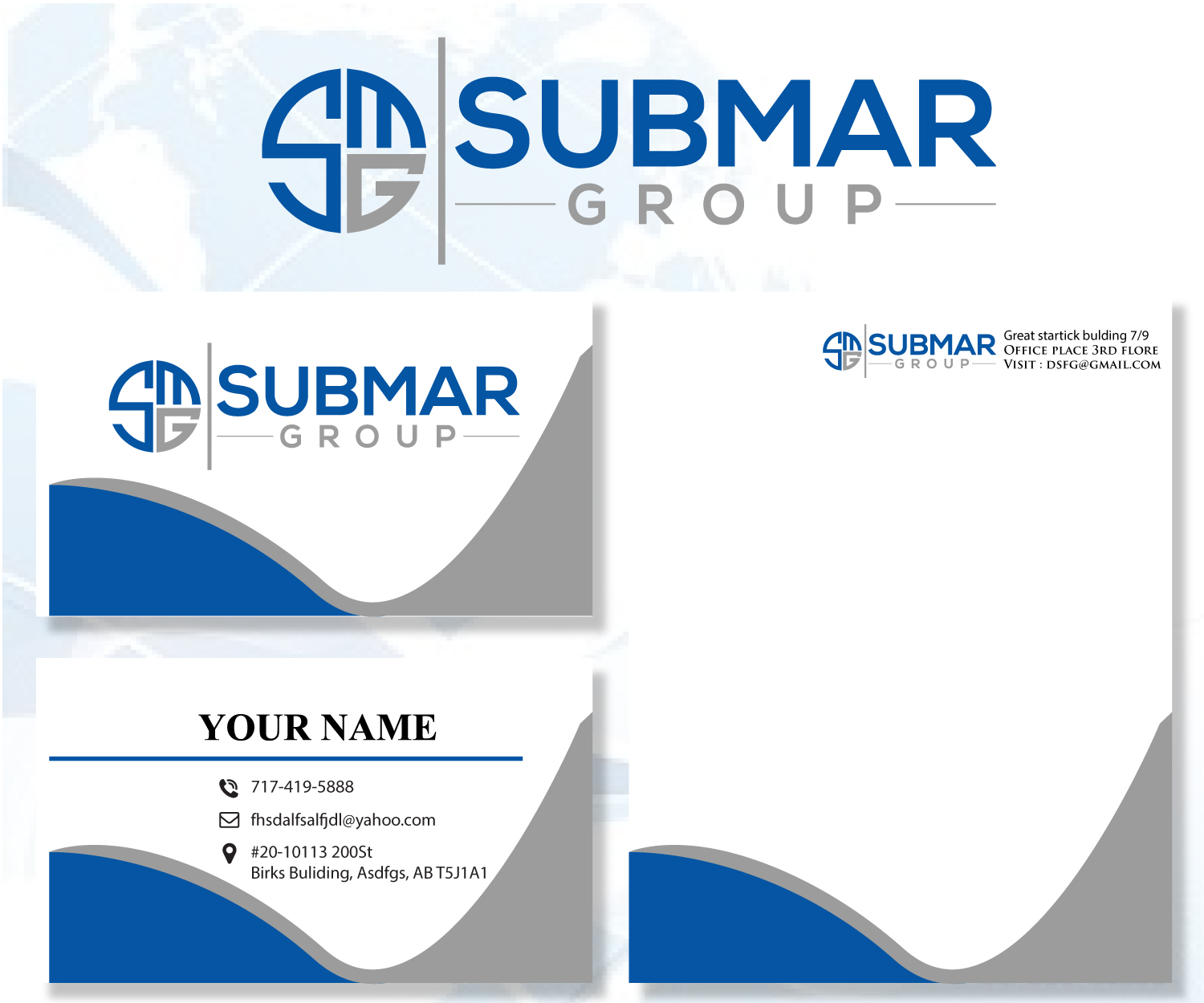 Logo Design by EGYPT KING for Submar Group  | Design #14136136