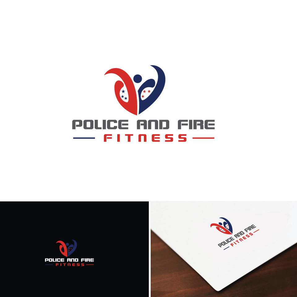 Logo Design by e-graphics for Police and Fire Fitness | Design #13960330