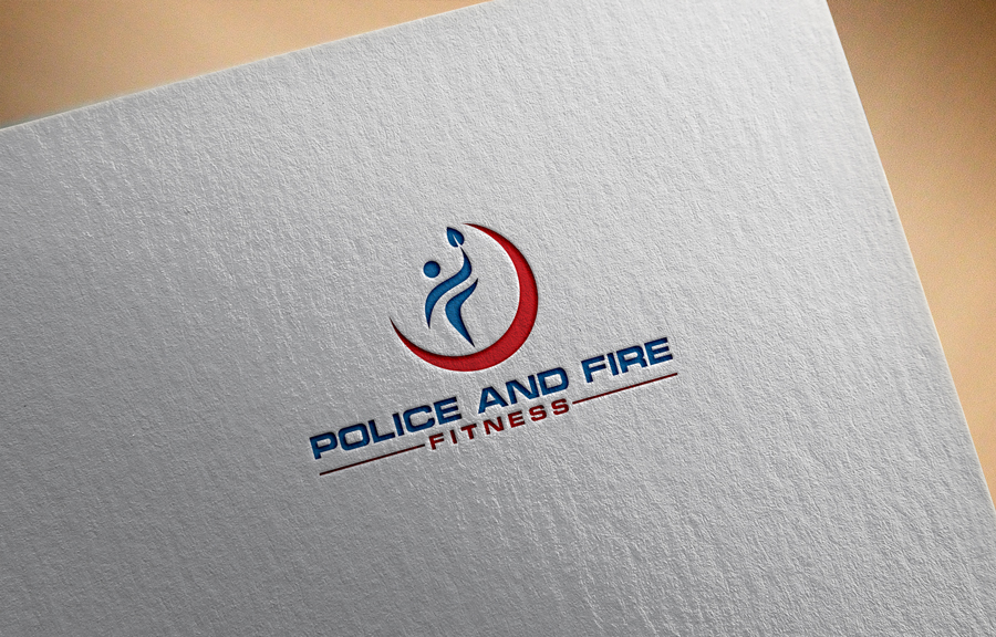 Logo Design by logout babu for Police and Fire Fitness | Design #13955001
