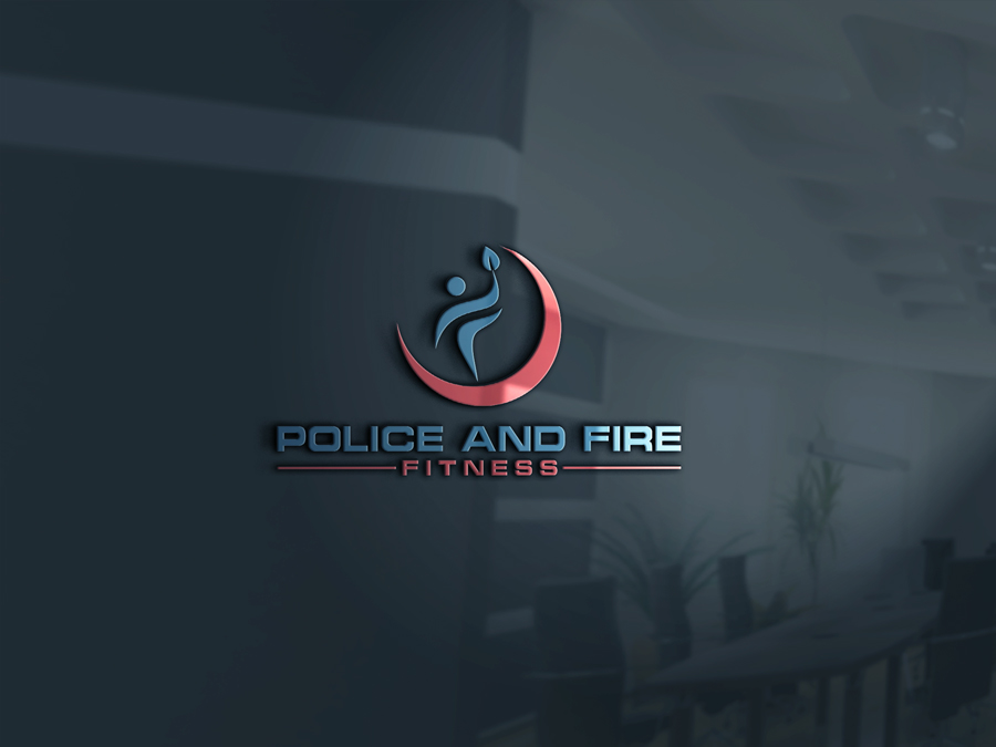 Logo-Design von logout babu für Police and Fire Fitness | Design #13955002