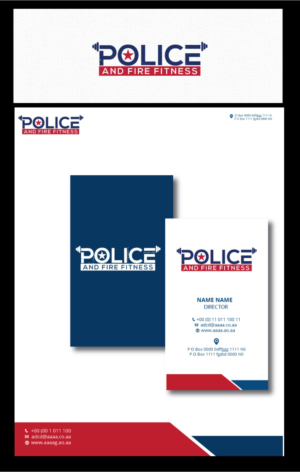 Logo-Design von zebronicgraphic für Police and Fire Fitness | Design: #13979246
