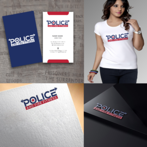 Logo-Design von zebronicgraphic für Police and Fire Fitness | Design: #13979249