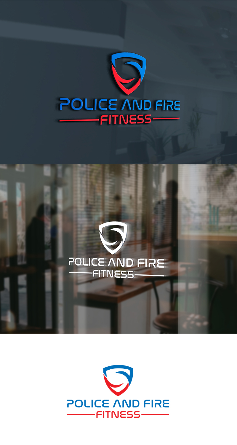 Logo-Design von Creative Sheena für Police and Fire Fitness | Design: #13957629
