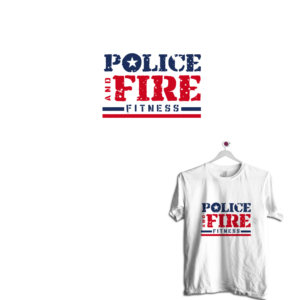Police and Fire Fitness | Logo Design by TRHZ