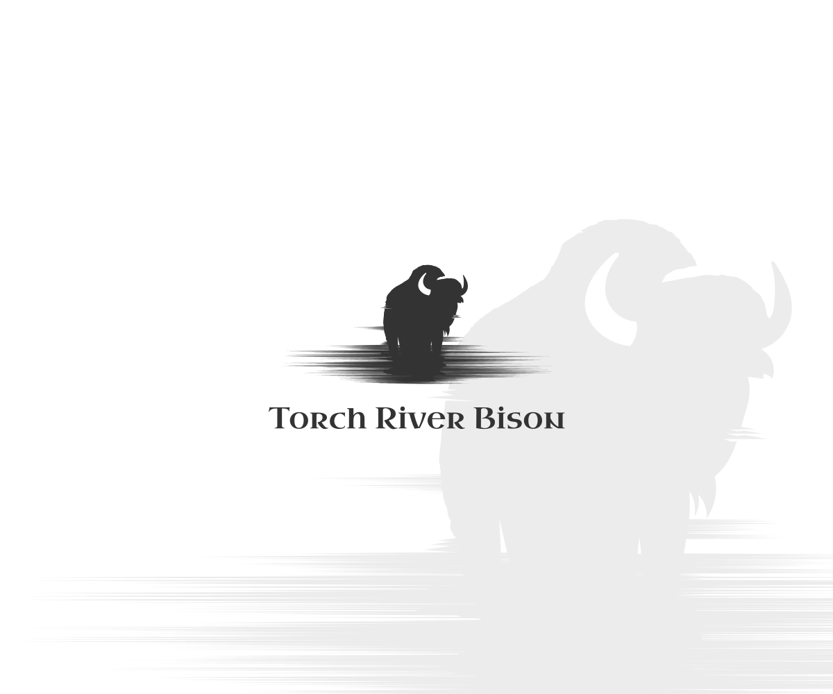 Logo Design by VGB for Torch River Bison | Design #14059372