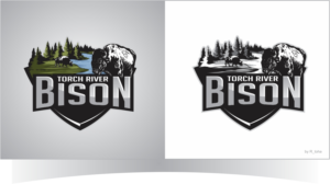 Logo Design by r-toha for Torch River Bison | Design: #14341553