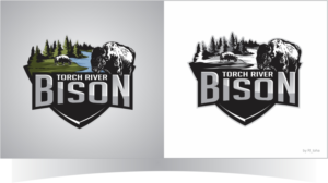Logo Design by r-toha for Torch River Bison | Design: #14354834