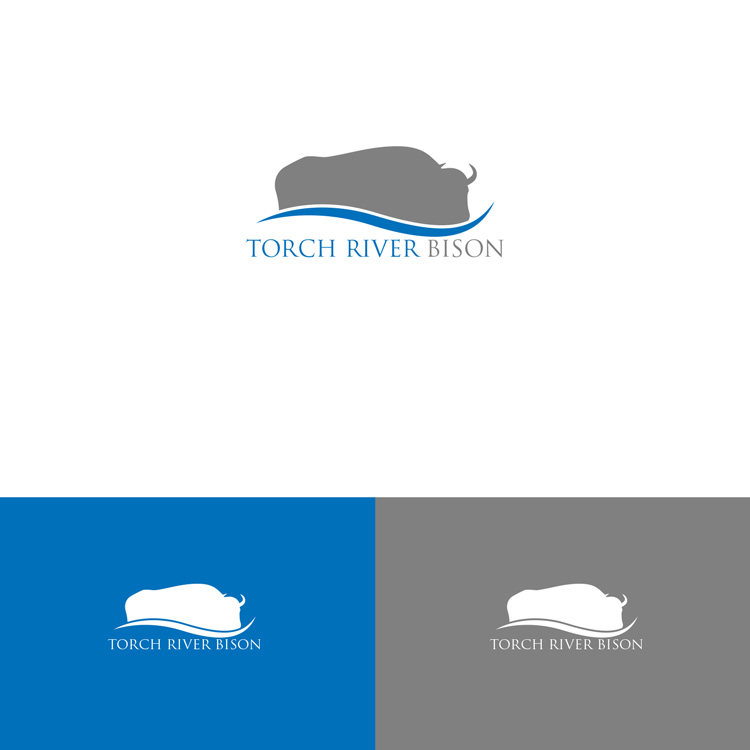 Logo Design by DesignDUO for Torch River Bison | Design #14156500