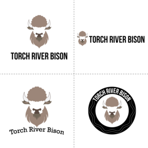 Logo Design by iambolutife for Torch River Bison | Design #14149745