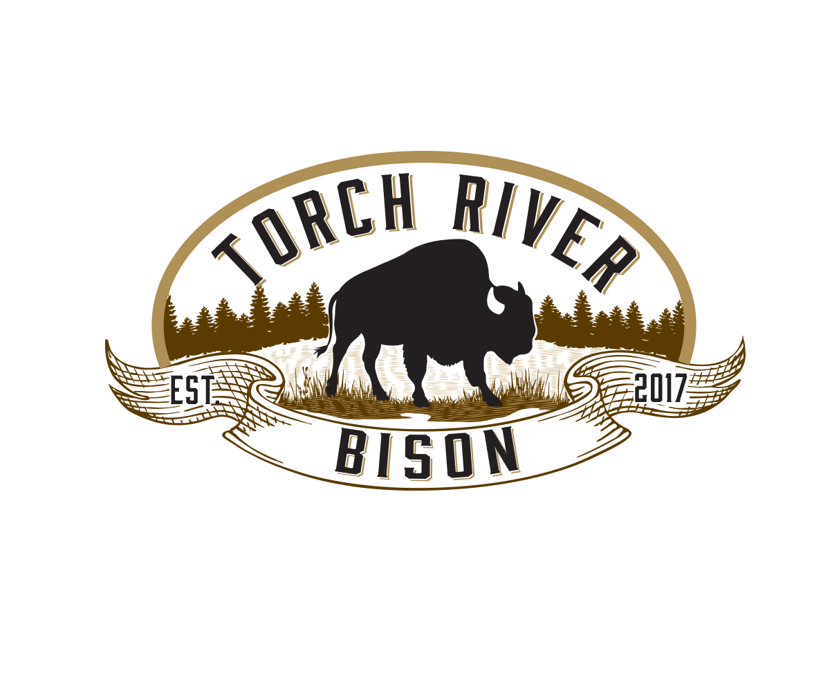 Logo Design by sprocket33 for Torch River Bison | Design #13981929