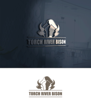 Logo Design by herumason for Torch River Bison | Design: #14163552