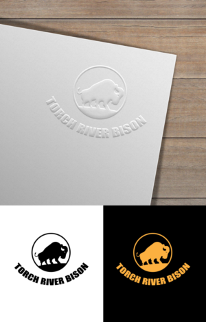 Logo Design by herumason for Torch River Bison | Design: #14163559