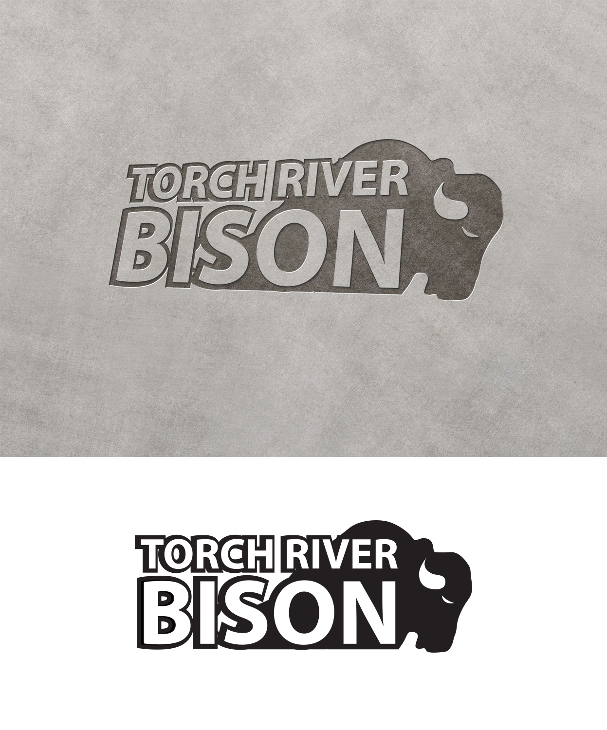 Logo Design by herumason for Torch River Bison | Design #14163569