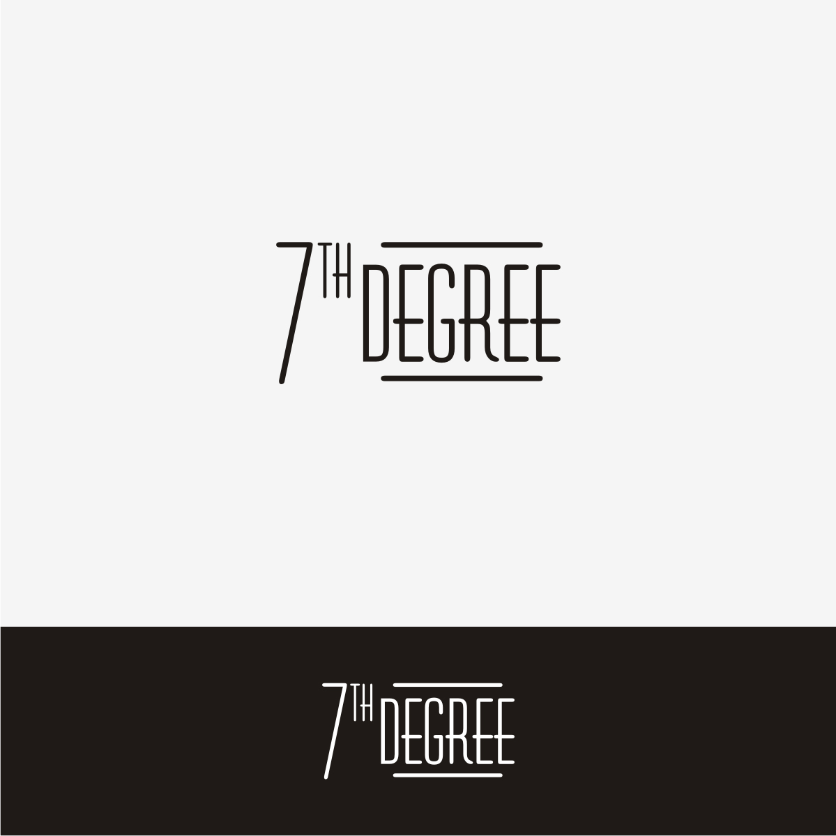 Logo Design by graphicssquare for 7th Degree | Design #13944331
