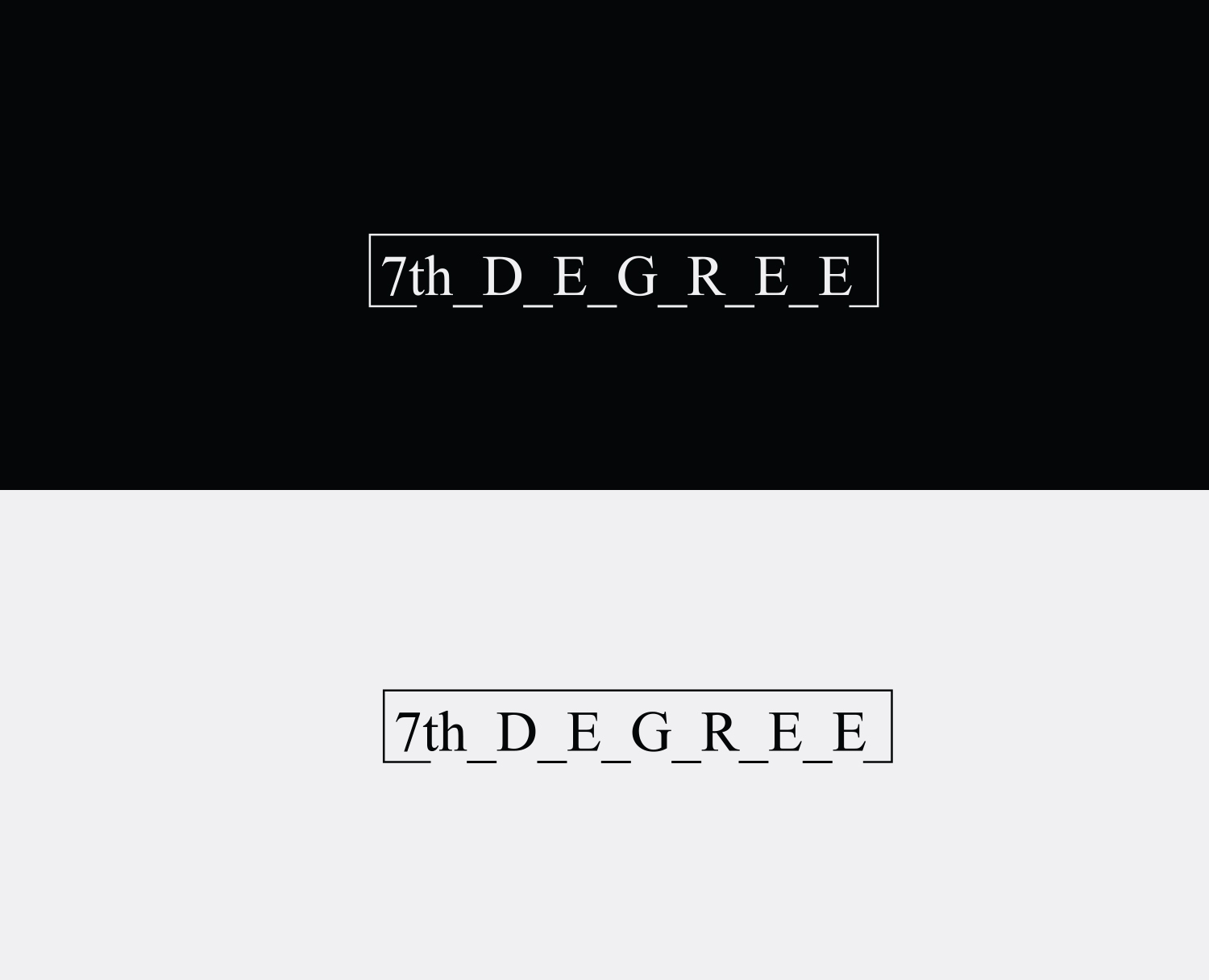 Logo Design by ASG DESIGN for 7th Degree | Design #13946227