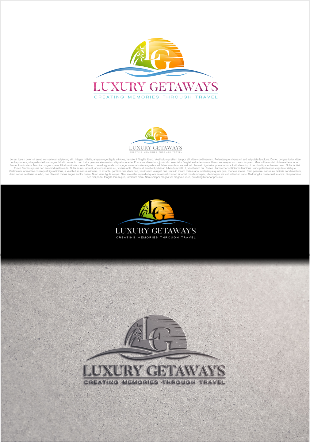 Logo Design by artswolf for Luxury Getaways | Design #14118304