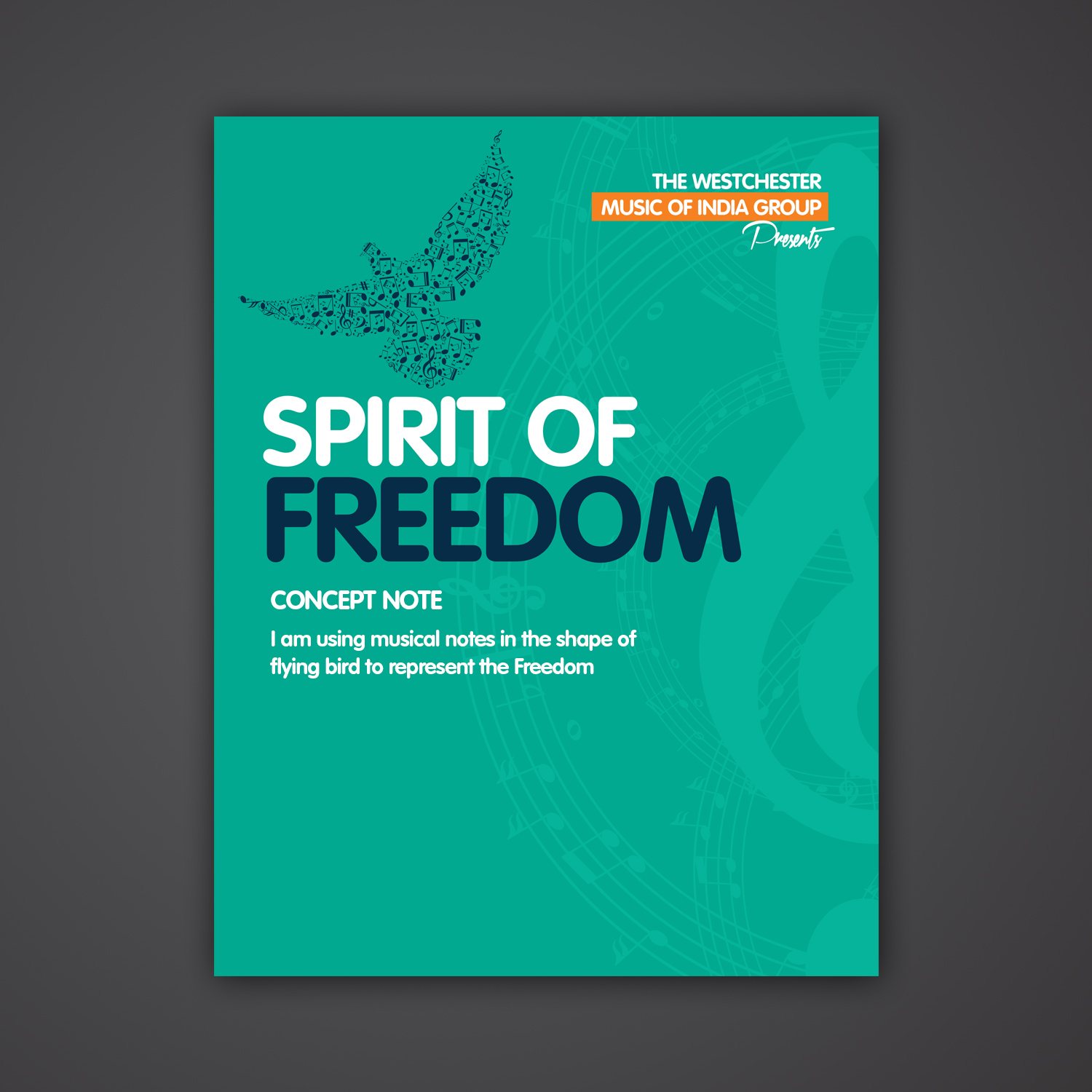 Diseño de Flyer por Mariyam Khan para Westchester Music of India Group | Diseño #14003243