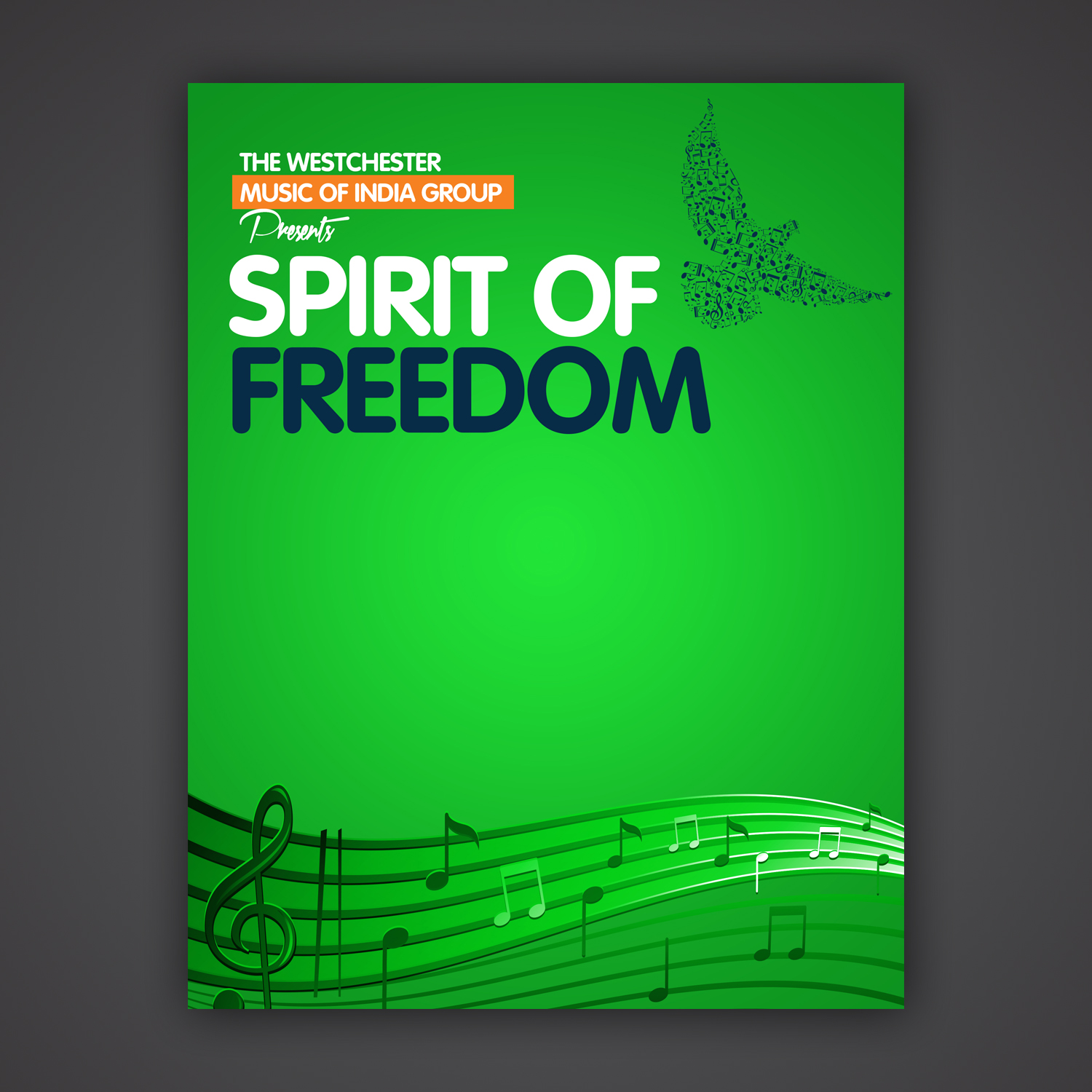 Diseño de Flyer por Mariyam Khan para Westchester Music of India Group | Diseño #14037197