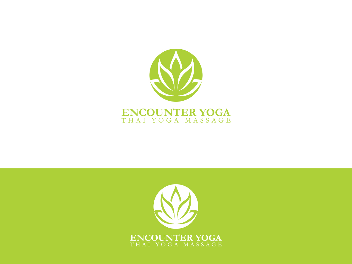 Logo Design by Slant Line Media for Encounter Yoga | Design #13978010