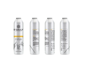 Label Design by Sergio Coelho for DAILY OXYGEN CO., LTD. | Design: #14218830