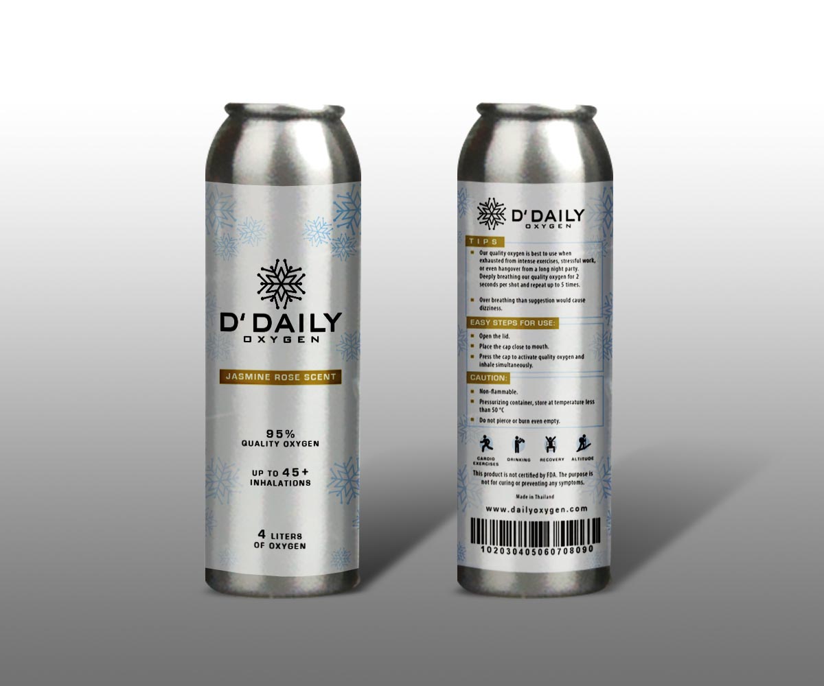 Label Design by radleon for DAILY OXYGEN CO., LTD. | Design #14038539
