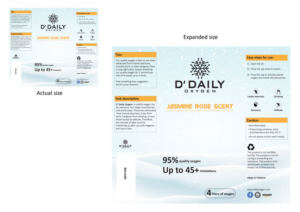 Label Design by Parul for DAILY OXYGEN CO., LTD. | Design: #14121859