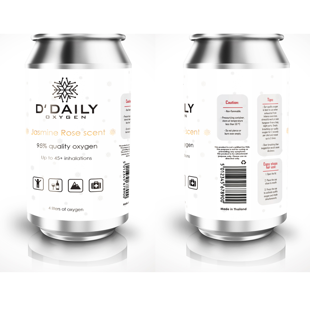 Label Design by zayed Imam for DAILY OXYGEN CO., LTD. | Design #14181757