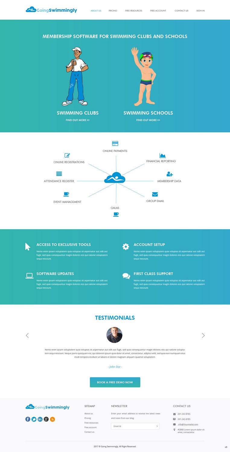 Web Design by pb for this project | Design #13978204