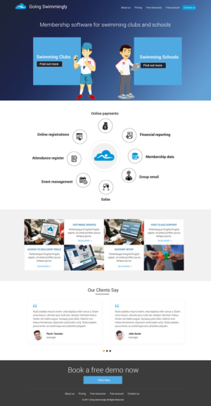 Diseño Web por e2developers para este proyecto | Diseño #14019577