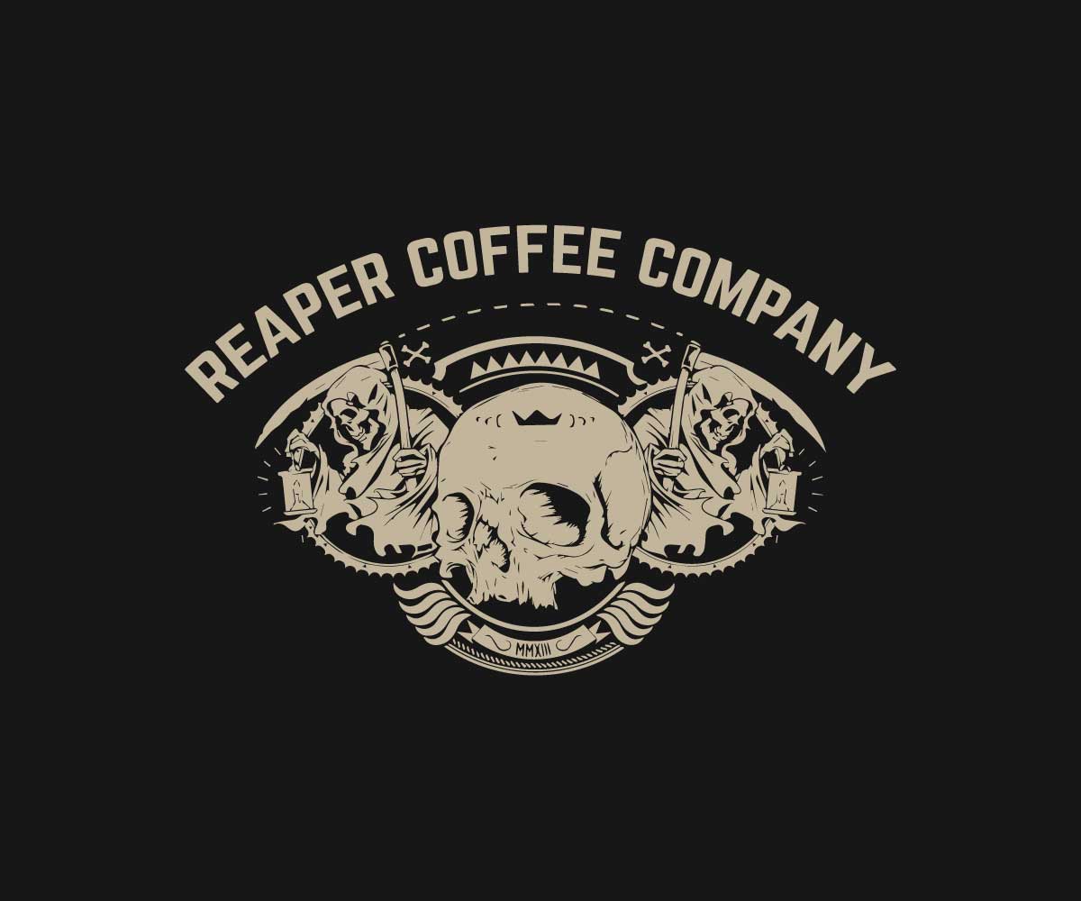 Logo Design by Anand Jeeva for Reaper coffee company | Design #14058159