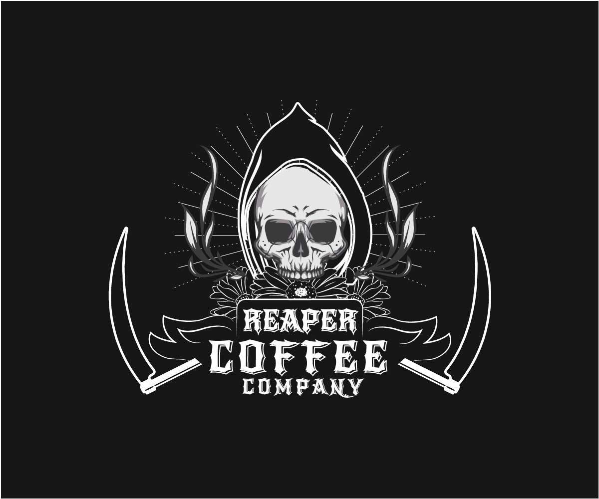 Logo Design by Anand Jeeva for Reaper coffee company | Design #14058834