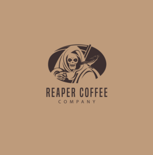 Logo Design by Pixel Desert for Reaper coffee company | Design #14027921